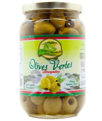 Olives vertes dénoyautées les Vergers de Marrakech