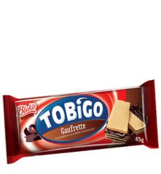 Biscuit Tobigo gaufrette crème chocolat