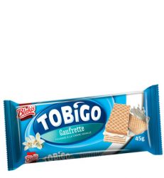 Biscuit Tobigo gaufrette crème vanille