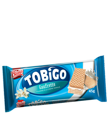 Biscuit Tobigo gaufrettes vanille - Venizia Inc.