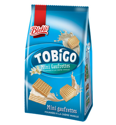 Biscuit Tobiggo wafers vanilla bag - Venizia Inc.