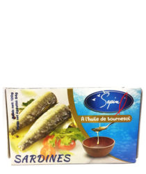 Conserve sardines à l'huile de tournesol