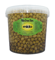 pitted green olives